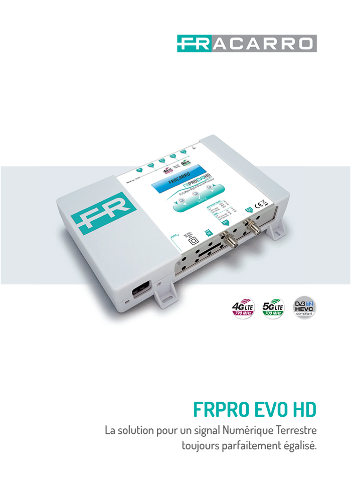 Brochure FRPRO EVO HD