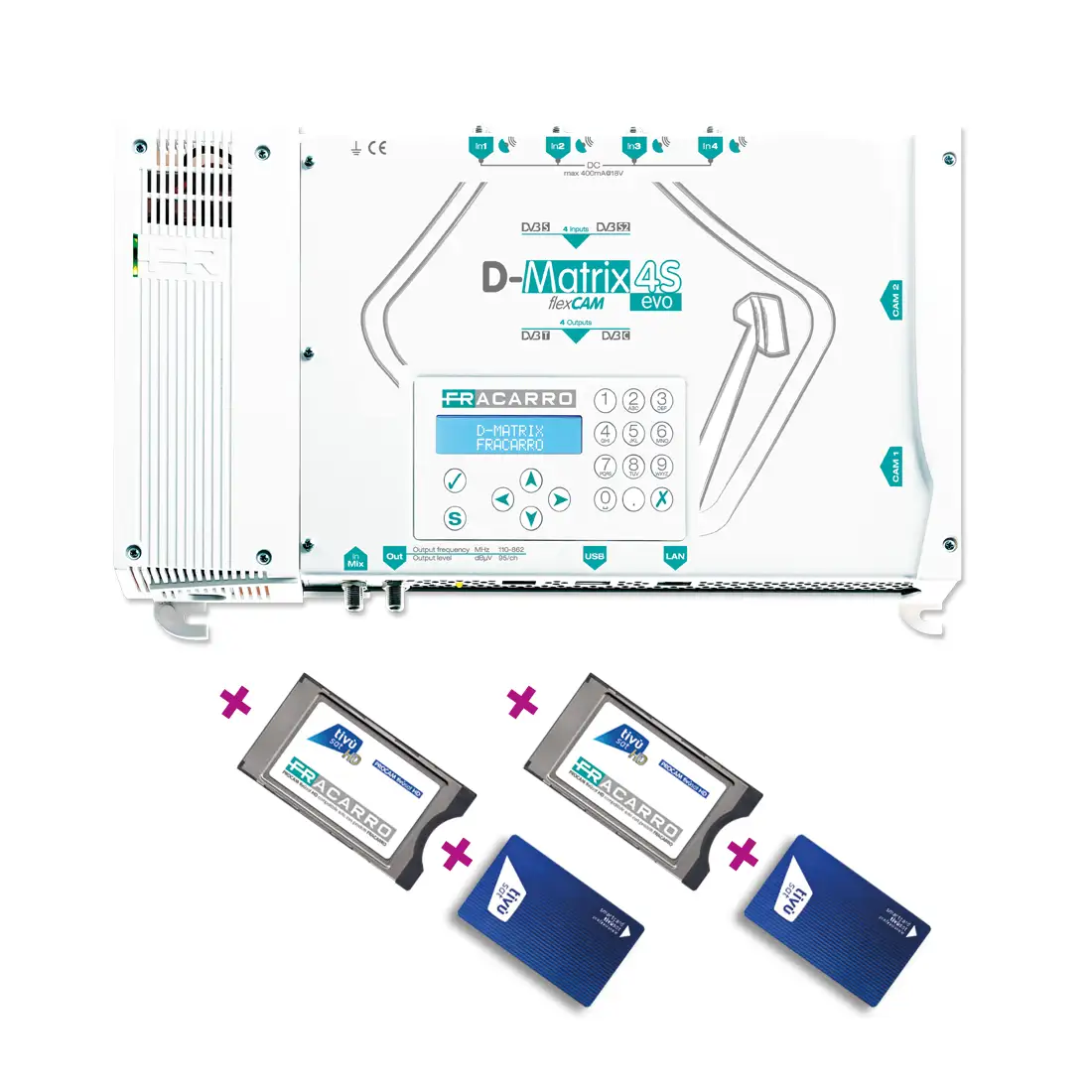 KIT D-MATRIX TIVUSAT 4x4